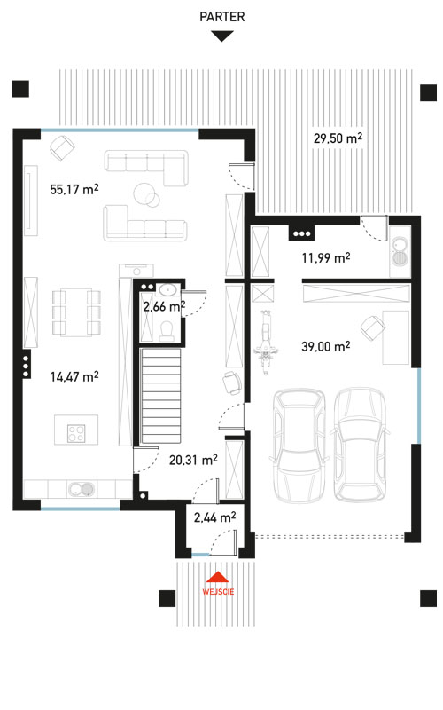 Plan parteru - BrizoPark B8