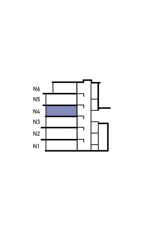 Plan piętra - Norwida N4