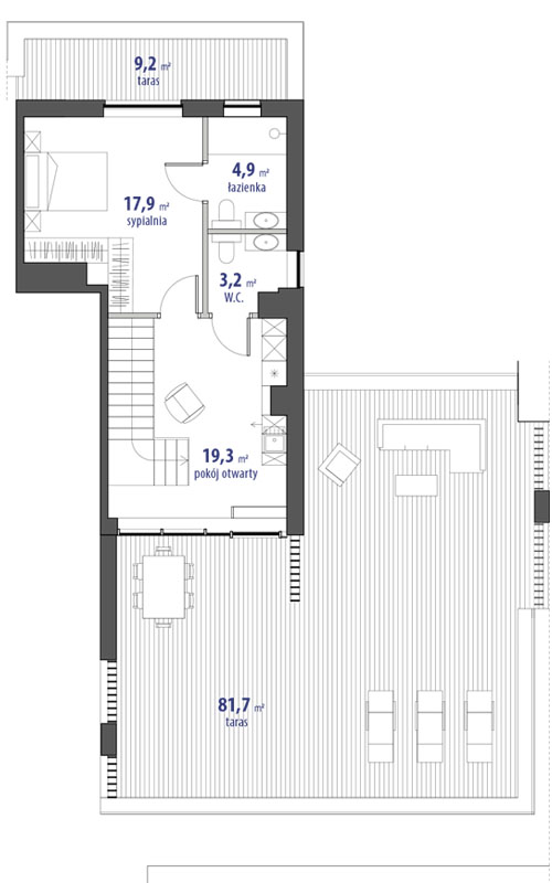 Plan piętra - L 5