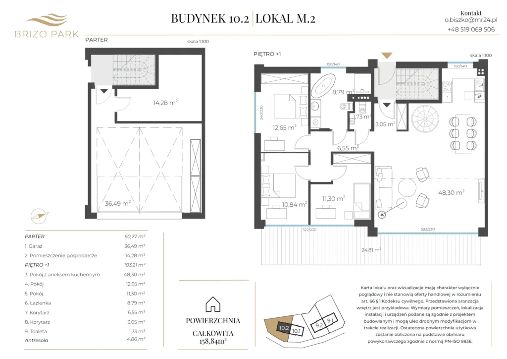 Apartament 10.2 M.2 – Apartamenty Brizo Park