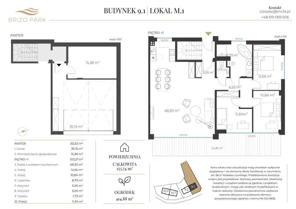 Apartament 9.1 M.1 – Apartamenty Brizo Park