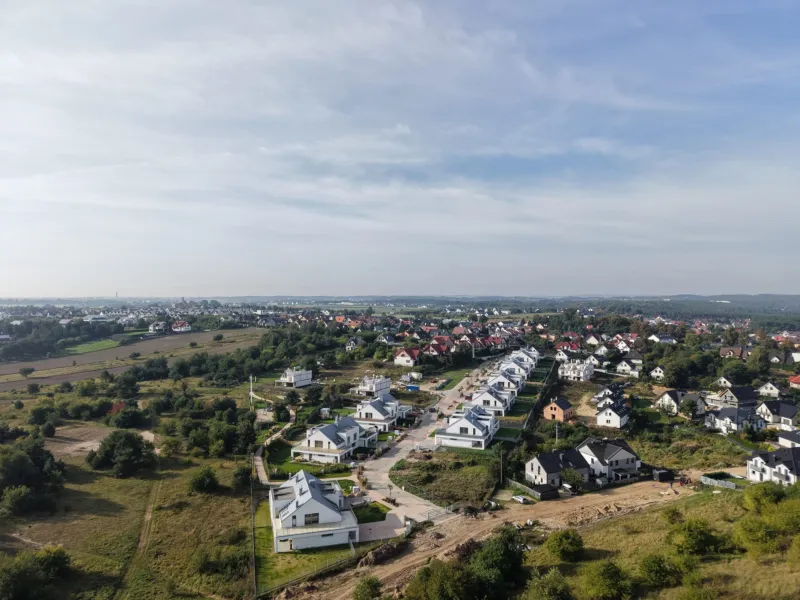 Brizo Park z lotu ptaka, panorama Mechelinek